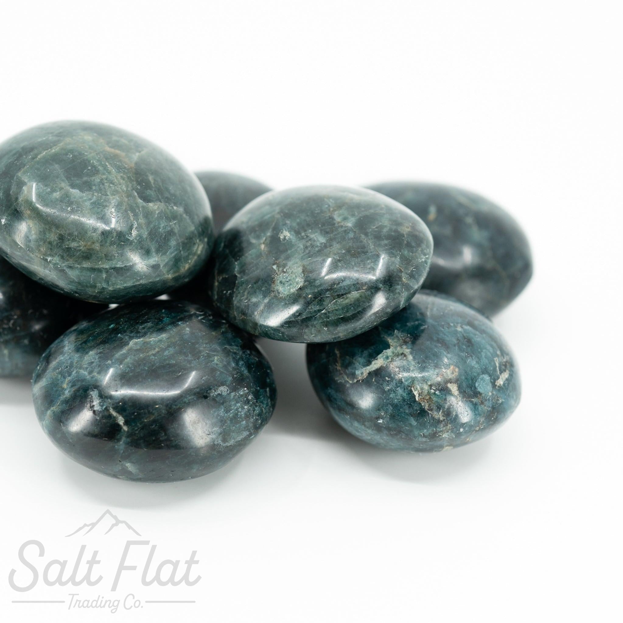 Blue Apatite Palm Stone
