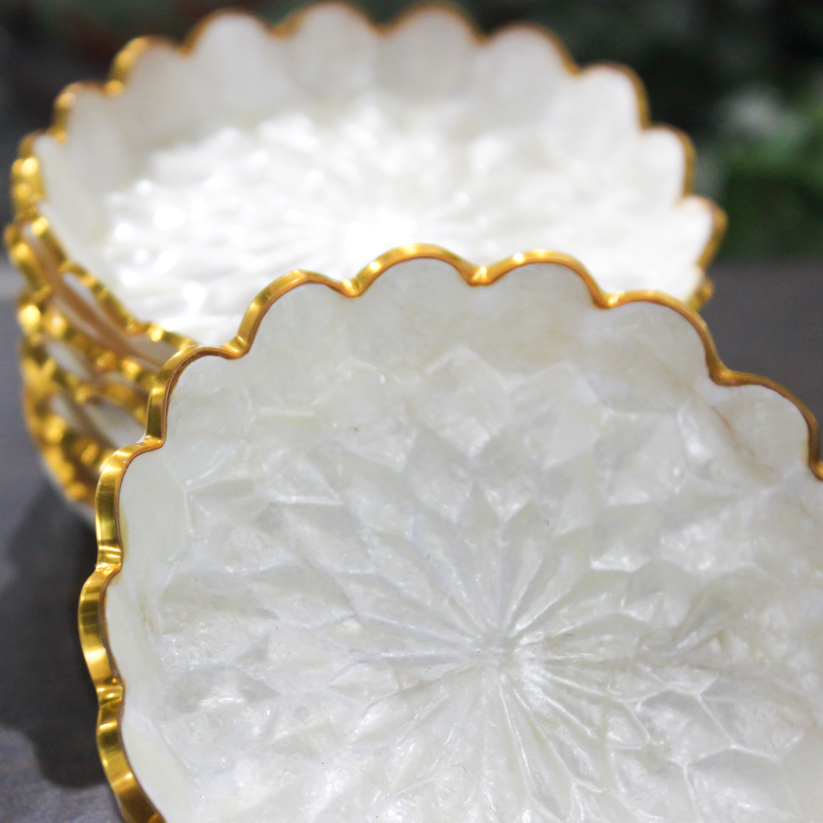 Capiz Coaster Sets
