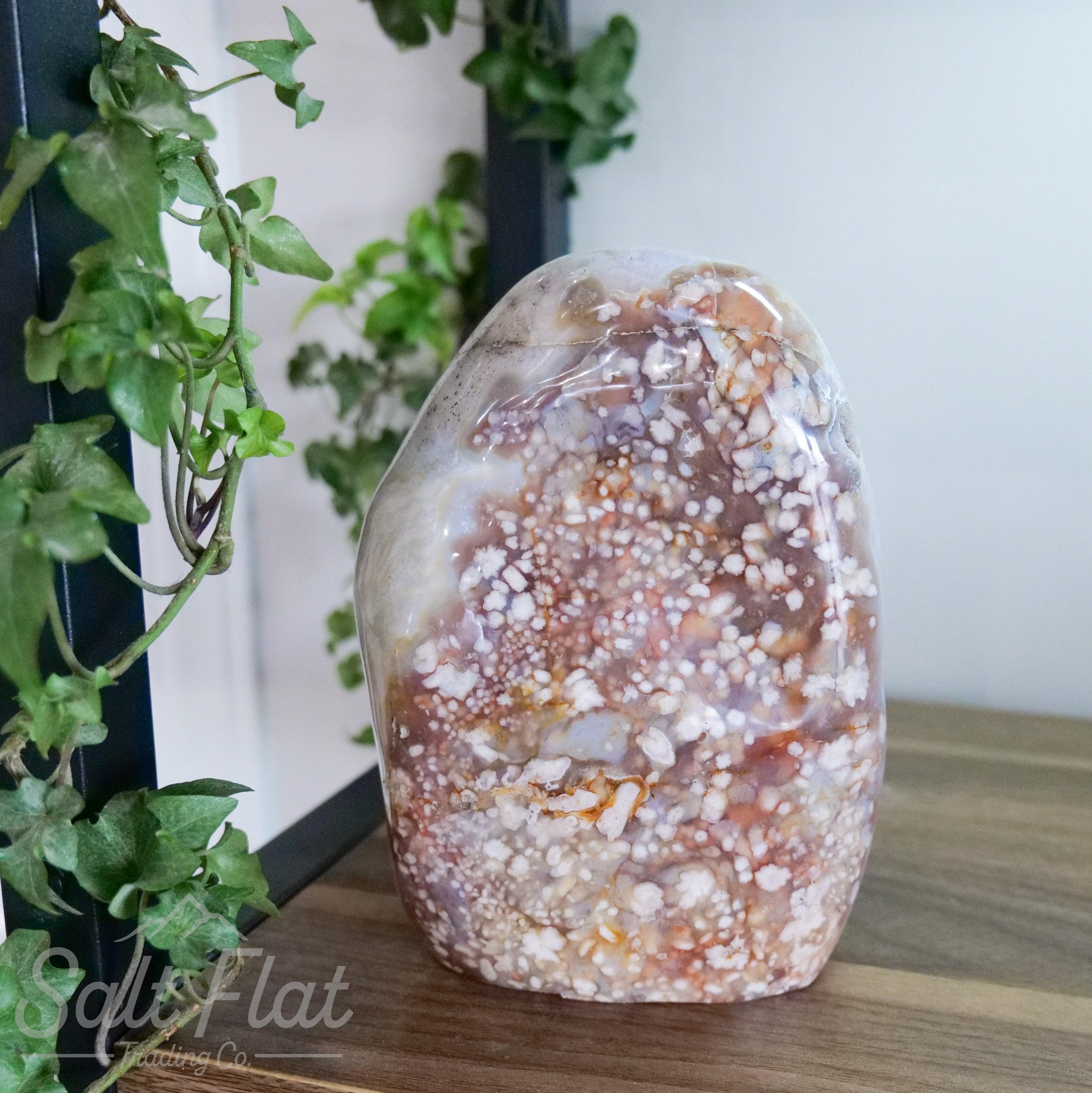 Flower Agate Free Form