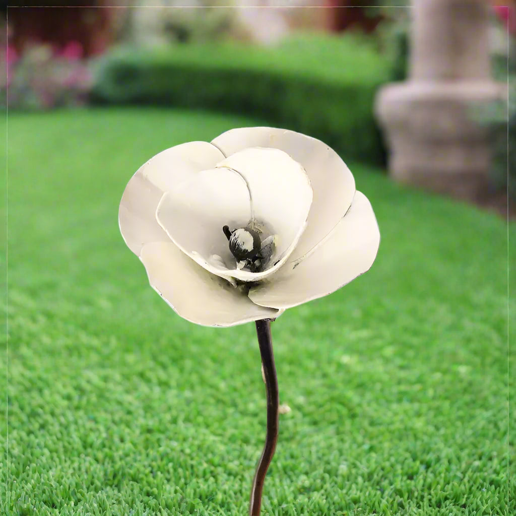 Recycled Metal Flowers