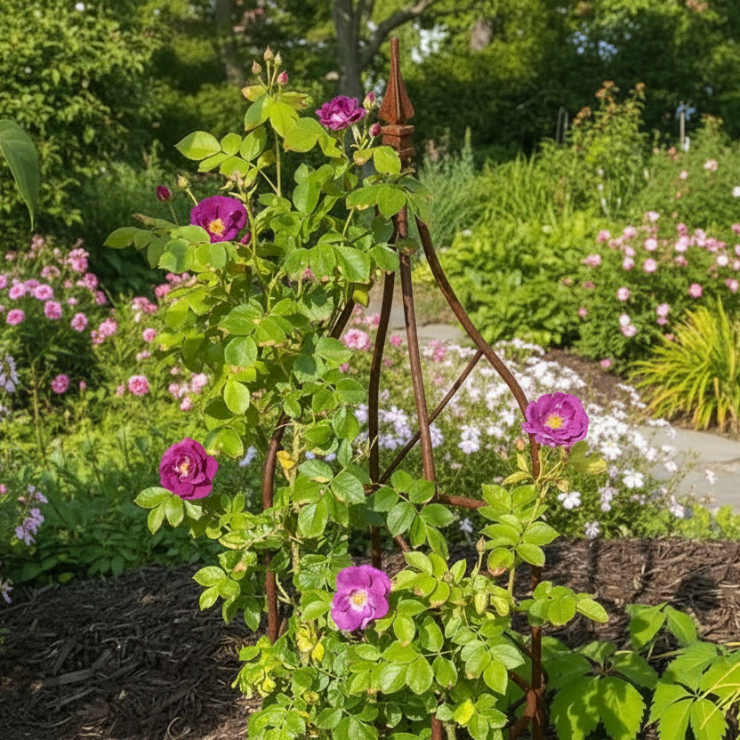 Solid Rose Topiaries