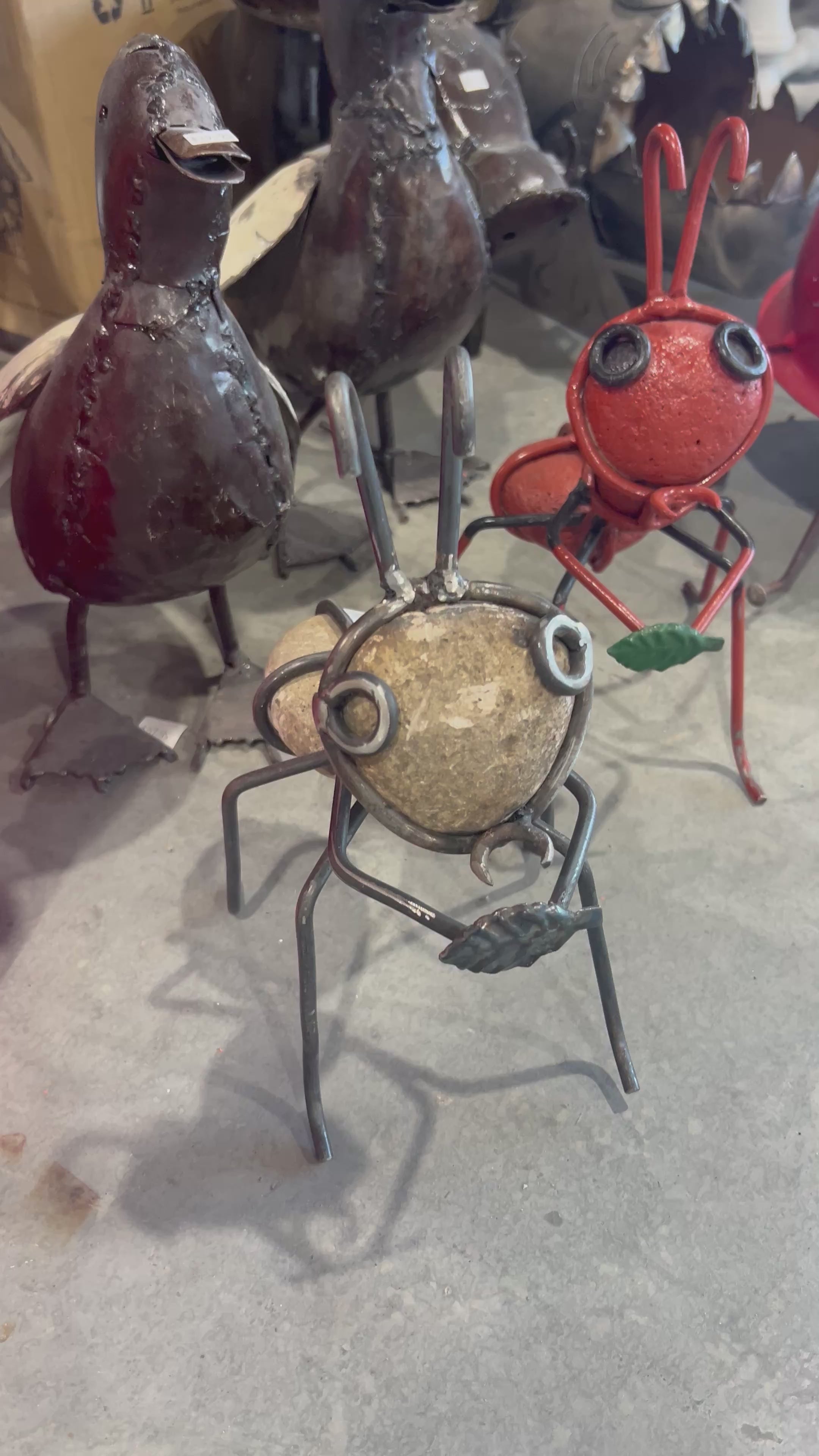 Garden Metal Ants