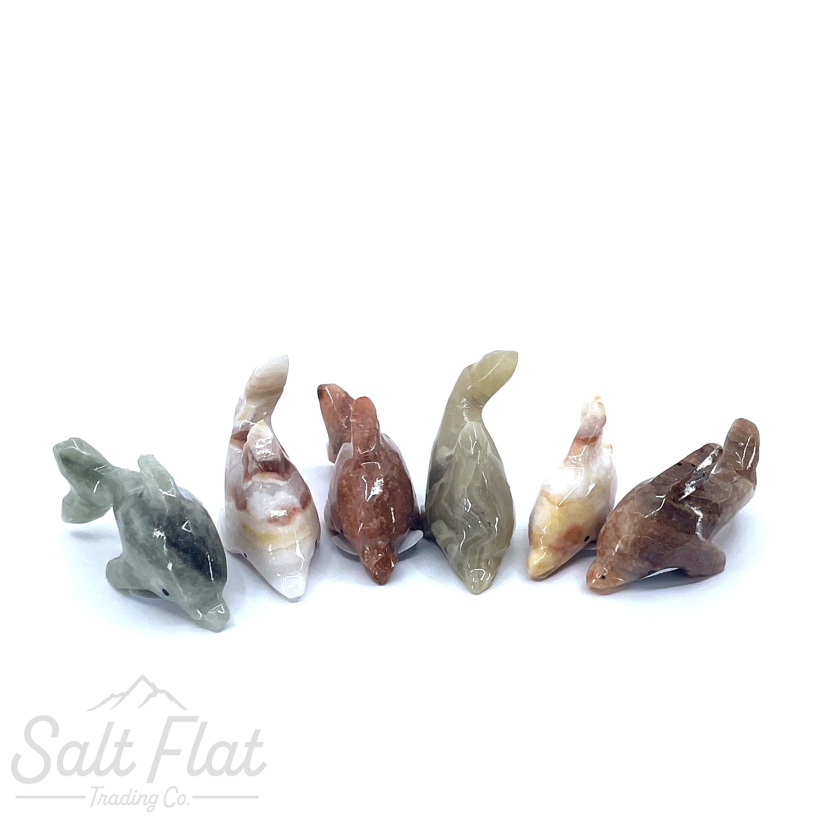 2'' Marble Dolphin