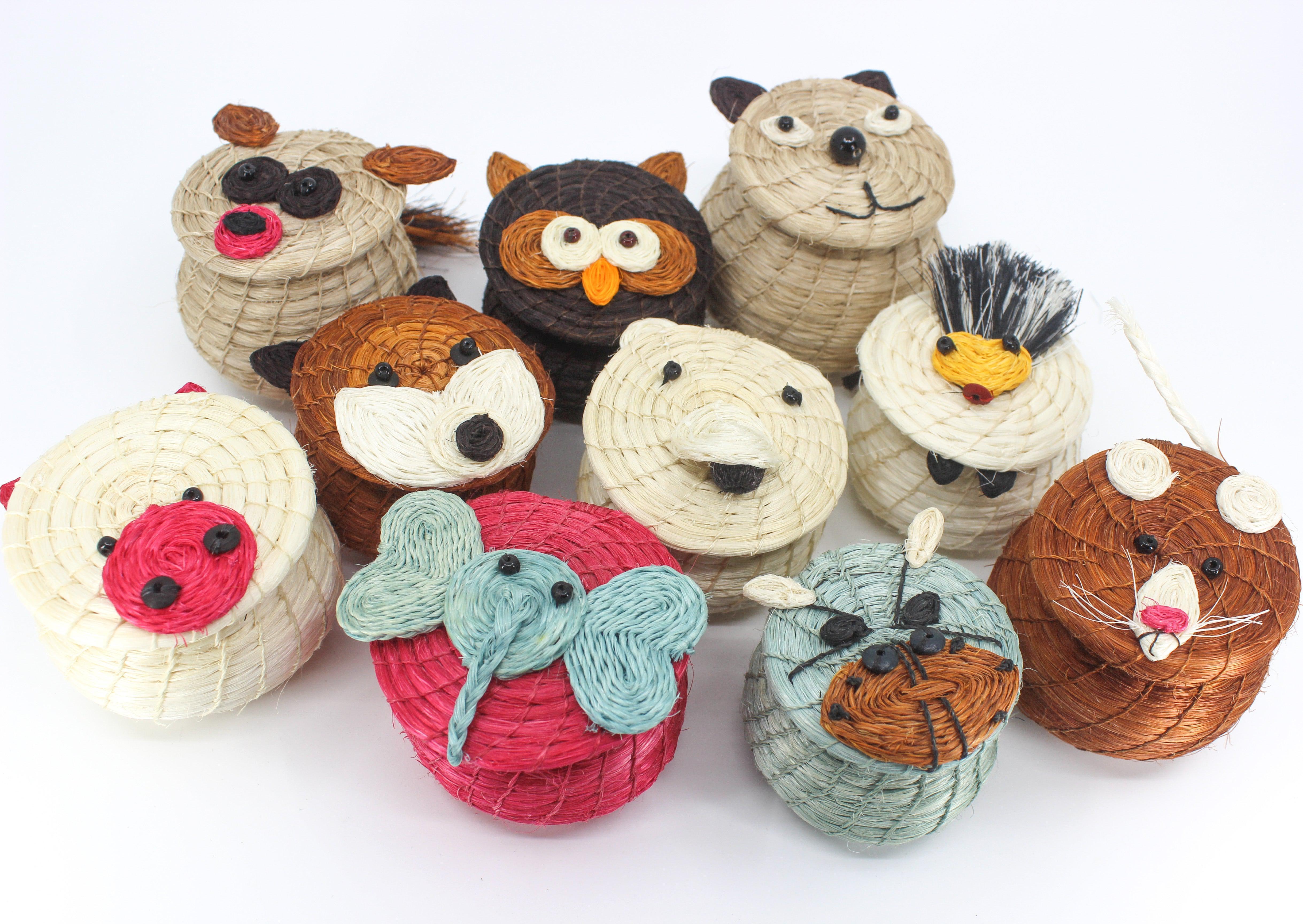 Mini Lidded Baskets