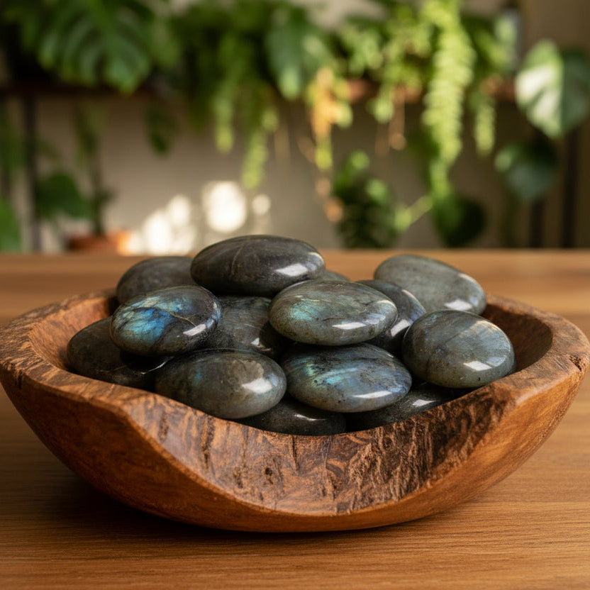 Labradorite Palm Stone