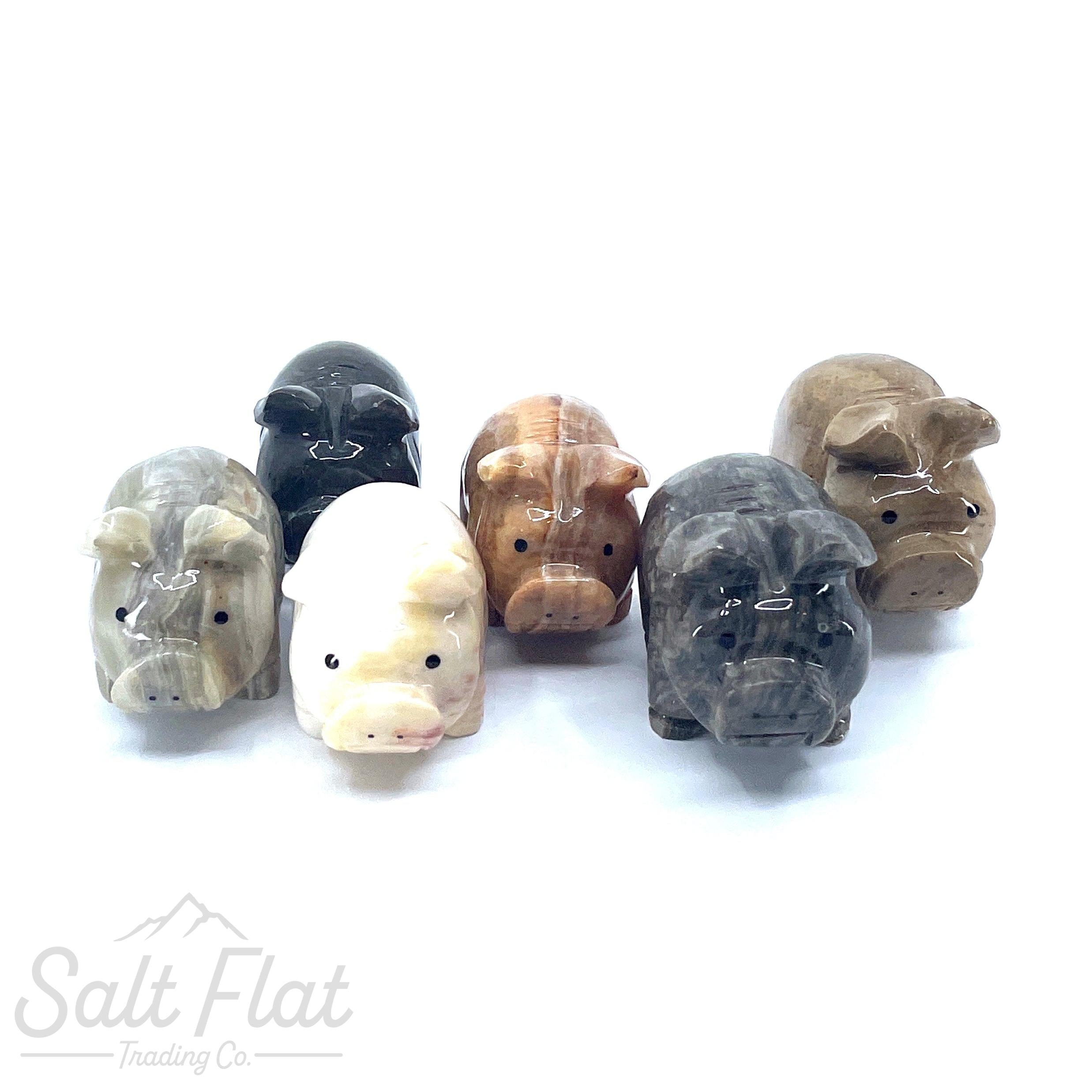 2'' Marble Pig