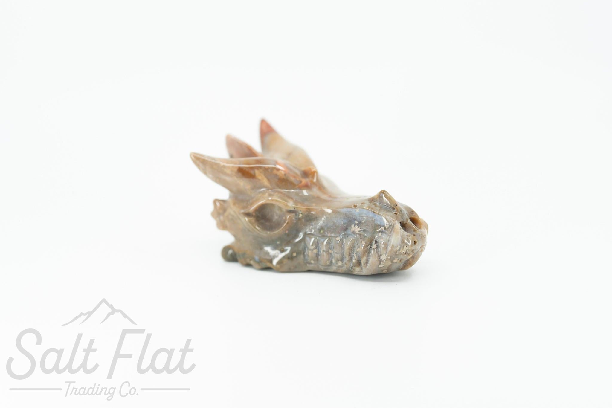 Crystal Dragon Skull