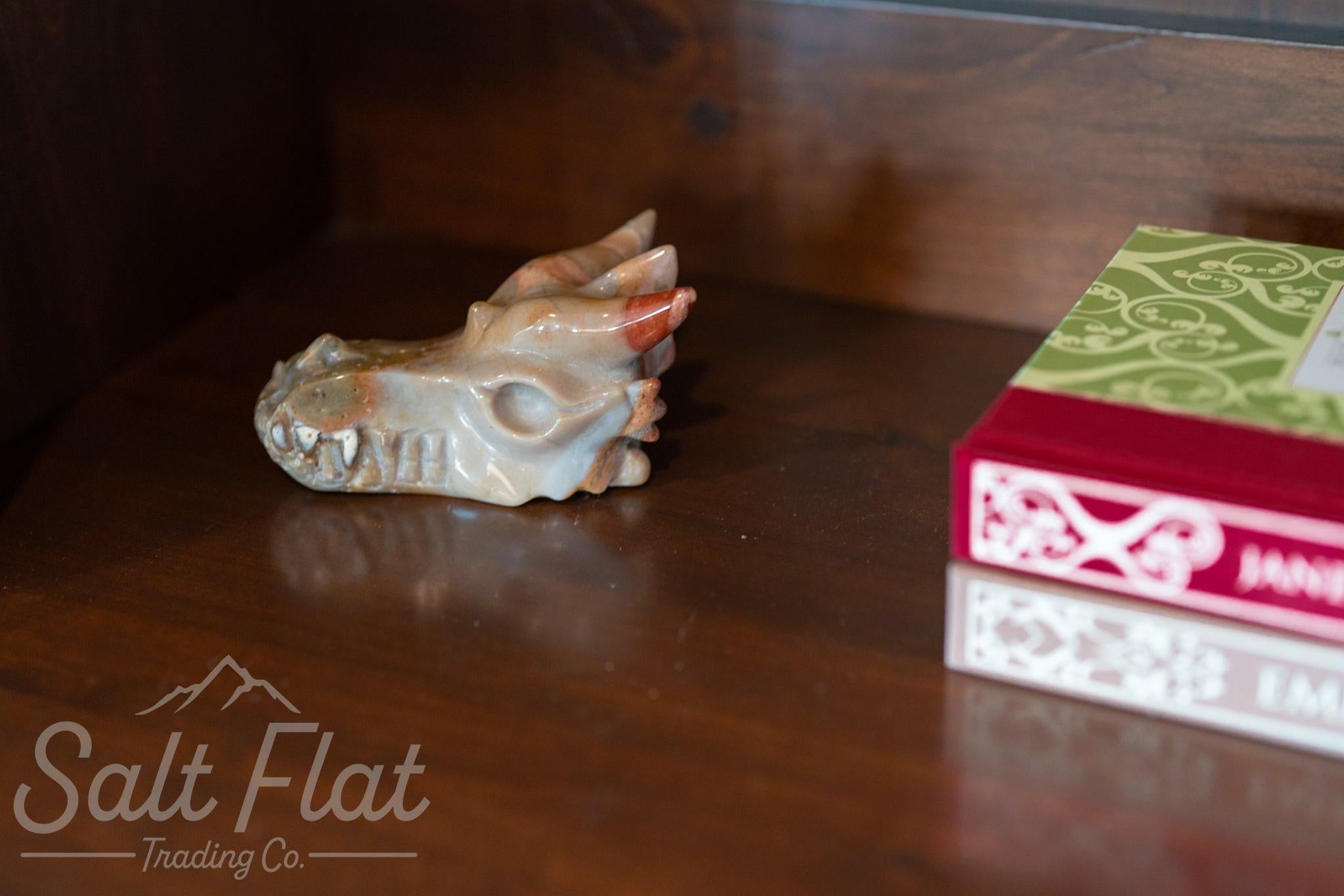 Crystal Dragon Skull
